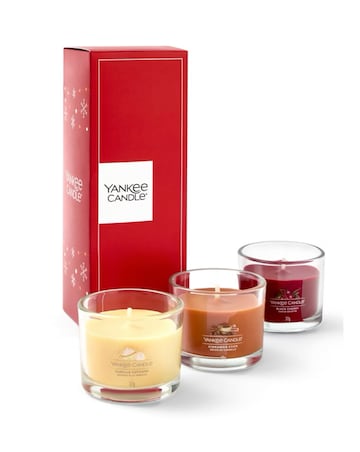 Yankee Candle Festive 3 Mini Filled Votive