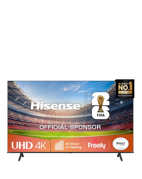 Hisense 65A6QTUK 65in 4K Ultra HD HDR LED Smart TV