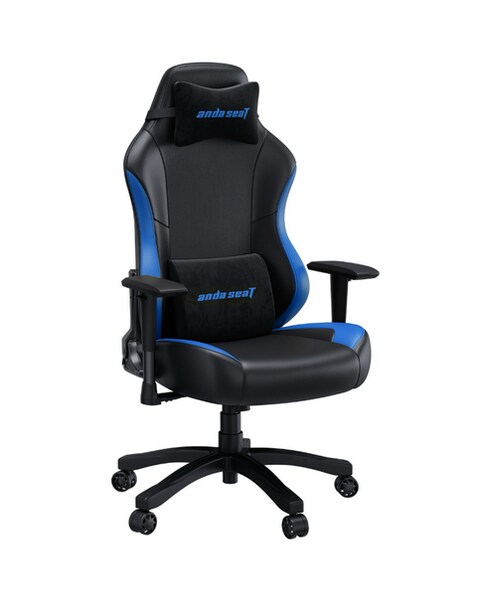 Anda seaT Luna Premium Large Office Gaming Chair - Black/Blue