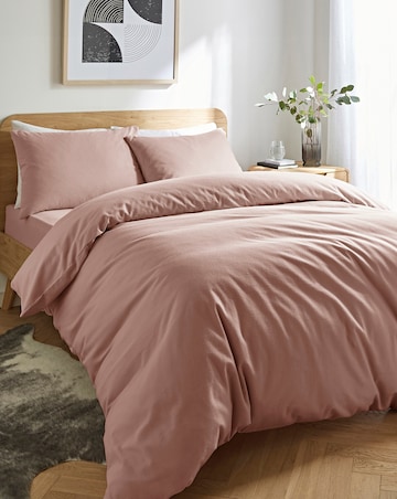 Pure Cotton Cosy Brushed Duvet Cover Set