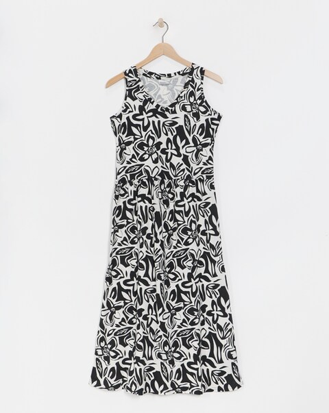 Value Midi Nightie Floral Print