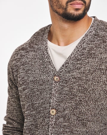 Cotton Twist Knitted Cardigan