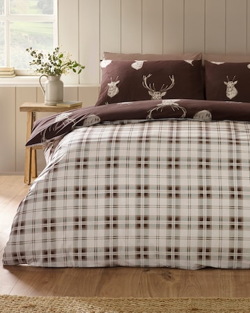 Catherine Lansfield Stag Duvet Cover Set