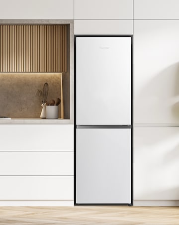 Fridgemaster MC55240E 174cm 50/50 Fridge Freezer White