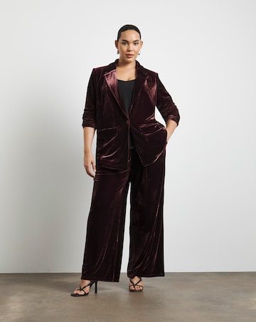 Joanna Hope Velour Co ord Blazer