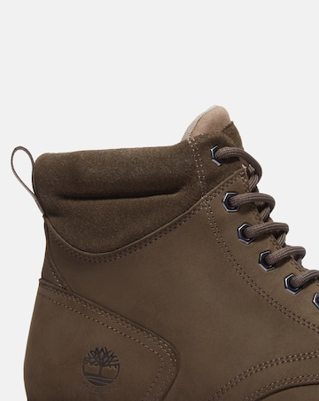 Timberland Britton Road Mid Lace Waterproof Boot - Dark Brown