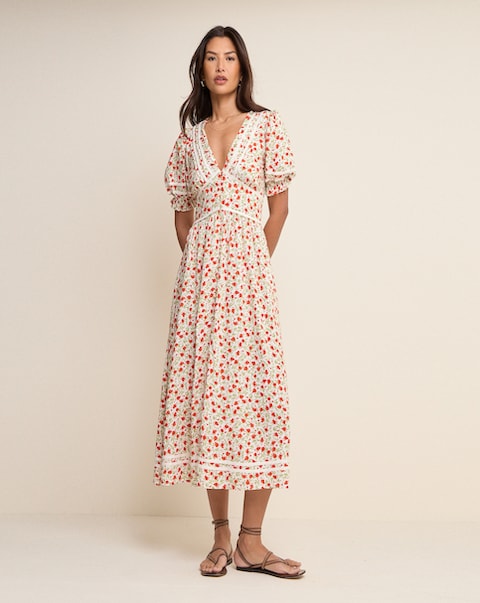 Nobody's Child Petite Saffy Midi Dress
