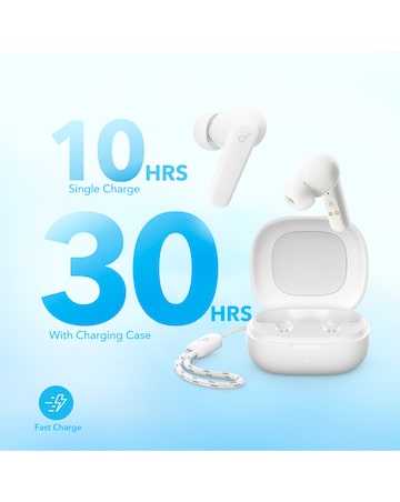 Soundcore Anker R50i True Wireless In-Ear Earbuds - White