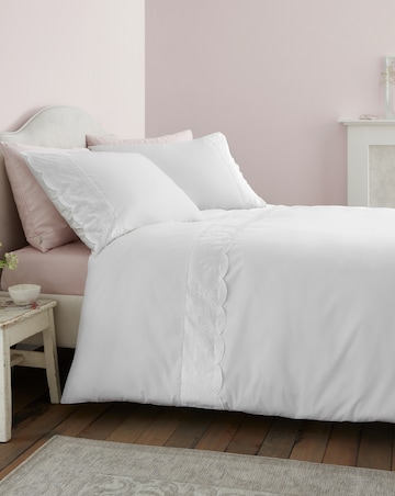 Bianca Elise Lace Duvet Cover Set
