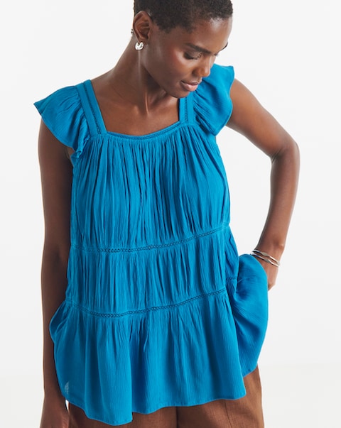 Trim Detail Prairie Cami