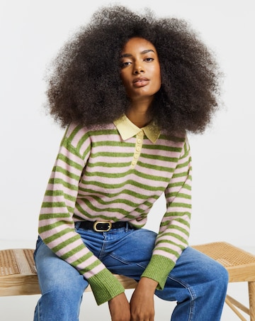 Stripe Sponge Polo