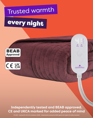 Slumberdown Comfy Hugs Heated Throw
