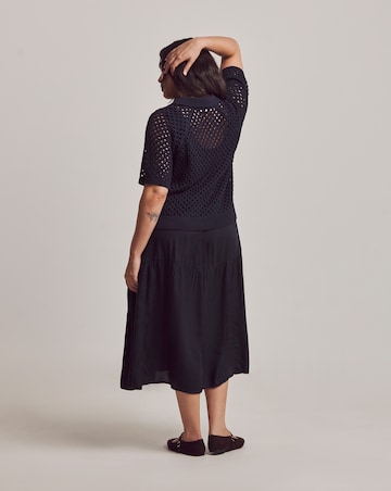 Julipa Petite 2 n 1 Knit Midi Dress