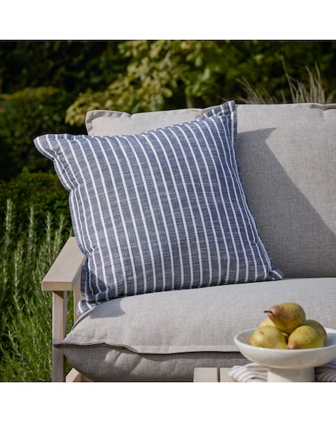 Yard Hessle Striped Outdoor Cushion