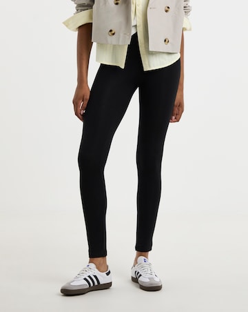 Black Jersey High Waisted Legging