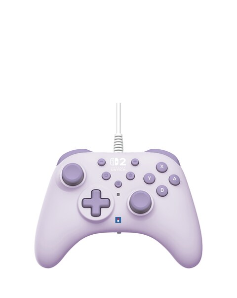 HORI HORIPAD Turbo Wired Controller for Nintendo Switch 2 - Cozy Lavender