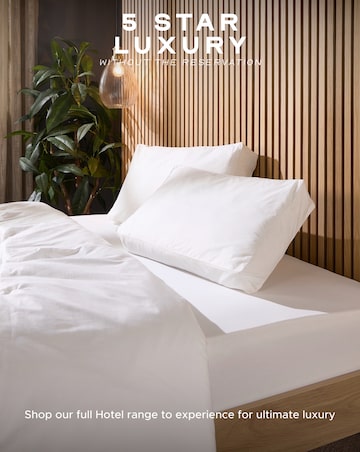 Snuggledown Hotel Luxurious Side Sleeper Pillow 2 Pack