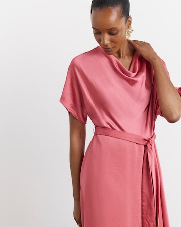 Joanna Hope Cowl Neck Dress