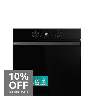 Hisense Hi2 Built In Electric Plug & Play Oven - Black