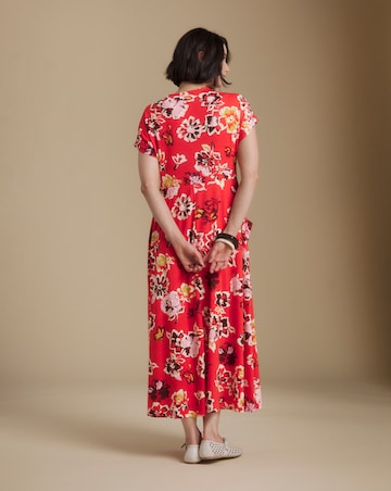 Julipa Petite Pocket Jersey Midi Dress