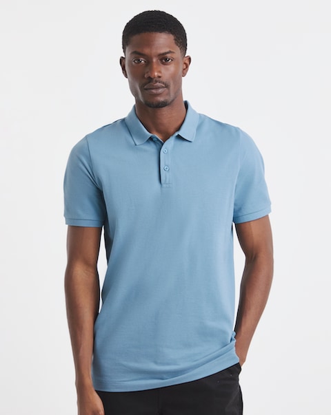 Pure Cotton Pique Polo