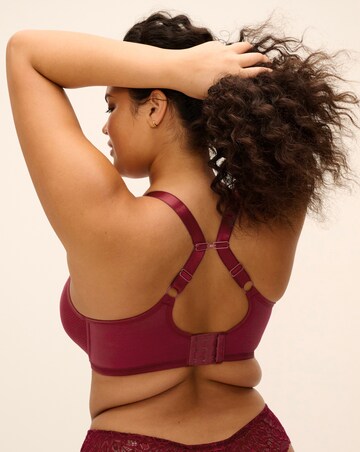 Elomi Tiernie Plunge Wired Bra Red