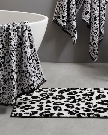 Animal Print Bath Mat