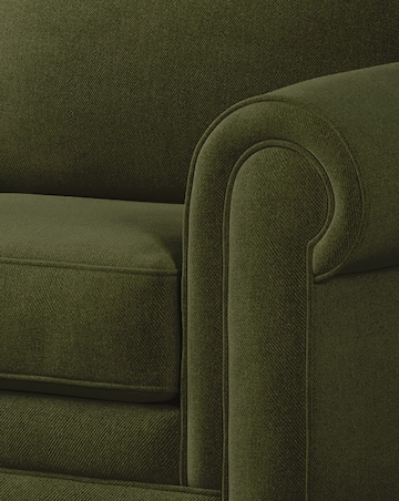 Jay-Be Heritage Brushed Twill 2 Seater Sofa Bed with E-Pocket Mattress