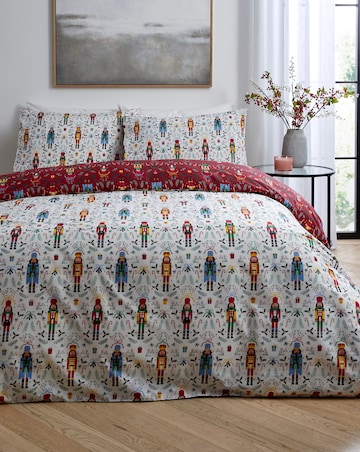 Nutcracker Cotton Blend Duvet Cover Set