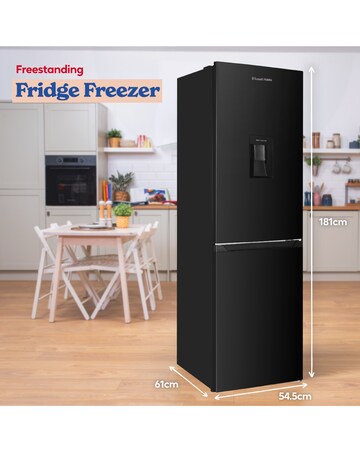 RUSSELL HOBBS 50/50 FRIDGE FREEZER W/ WD