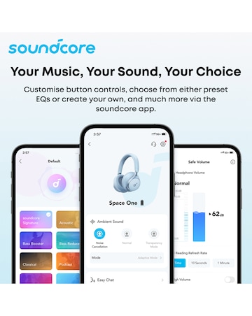 Soundcore R60i Noise Cancelling Earbuds - Black