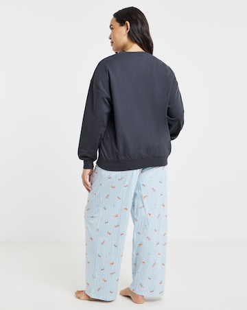 Pretty Secrets Cinnamon Season Graphic Pyjama Set