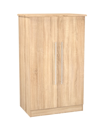 Osprey Ready Assembled 2 Door Midi Wardrobe - Kids