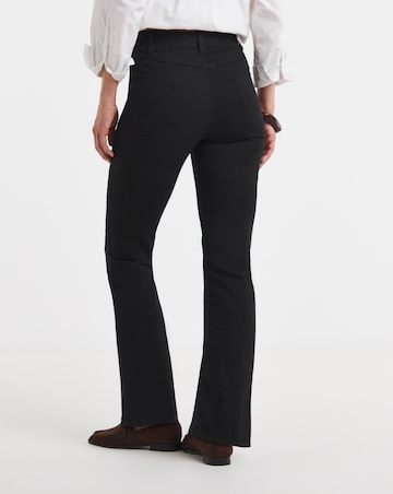 Black Stretch Bootcut Jeggings