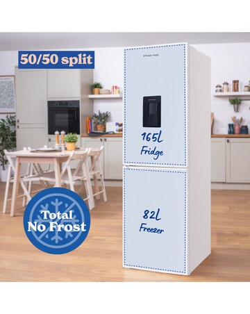 RUSSELL HOBBS FRIDGE FREEZER W/ WD INST