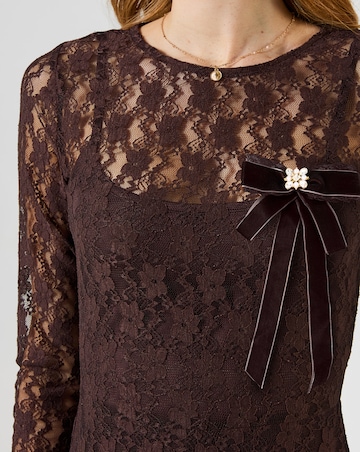 Joe Browns Bella Long Sleeve Lace Maxi Dress
