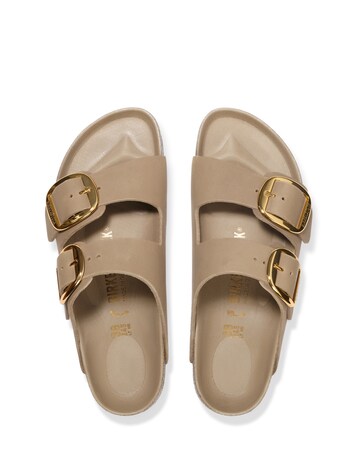 Birkenstock Arizona Tabacco Oiled Leather Big Buckle Sandals - Standard Fit (D)