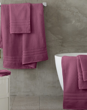 Catherine Lansfield Zero Twist 6 Piece Towel Bale
