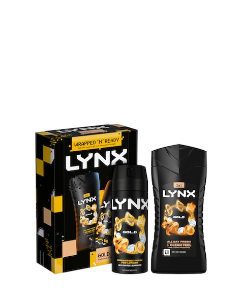 New In - Lynx Duo Gold Gift Set