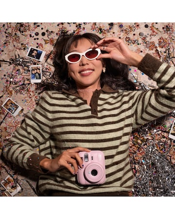 Fujifilm Instax Mini 13 Camera inc 20 Shot Film Pack- Candy Pink
