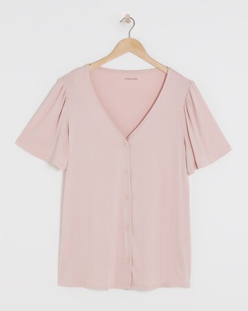 Blush Angel Sleeve Top