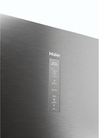 Haier Combi 3DR Series 5 HTW5618EWMG 180cm WTD Refrigerator Inox + Install