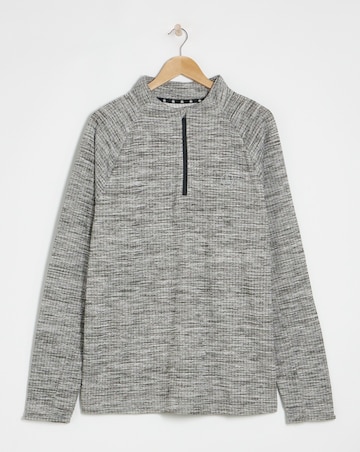 Active Grid Fleece Lined Track Top