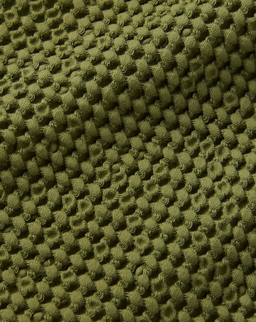 Pineapple Elephant Jaipur Waffle Cotton Throw