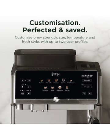 NINJA AutoBarista Coffee Machine AE1001UK Black/ stainless steel