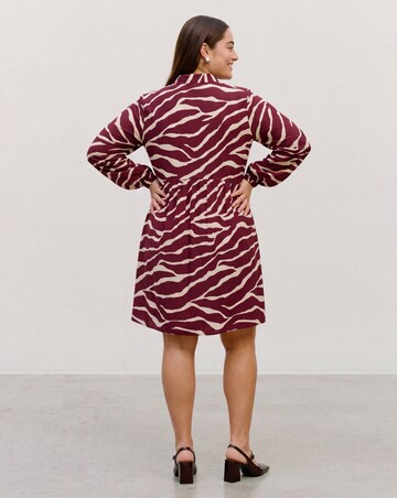 Vero Moda Maddie Zebra Print Short Dress