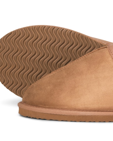 Jack & Jones Dudely Microfibre Mule Slipper - Brown