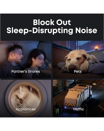 Soundcore Sleep A30, Sleep Earbuds ANC with Intelligent Snore Masking - White