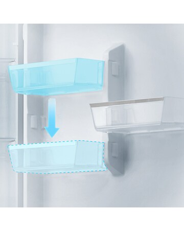 Midea Fridge Freezer - White + Installation