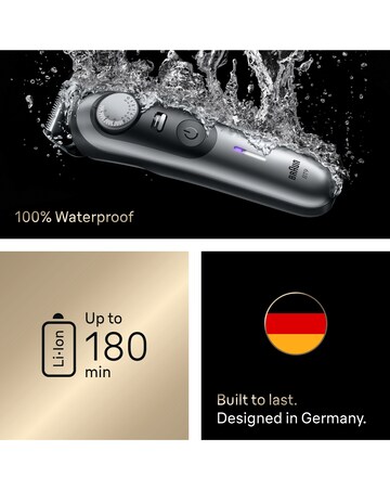 Braun - Beard Trimmer S9 +12 Barbering Tools
